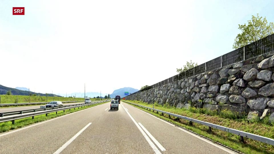 Fotovoltaikanlagen für Schweizer Autobahnen