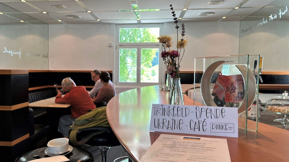 Der Besuch im «Café Ukraine» in Heiden