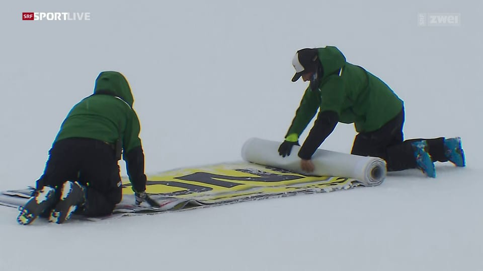 Aus dem Archiv: Kein Männer-Slalom in Val d'Isère
