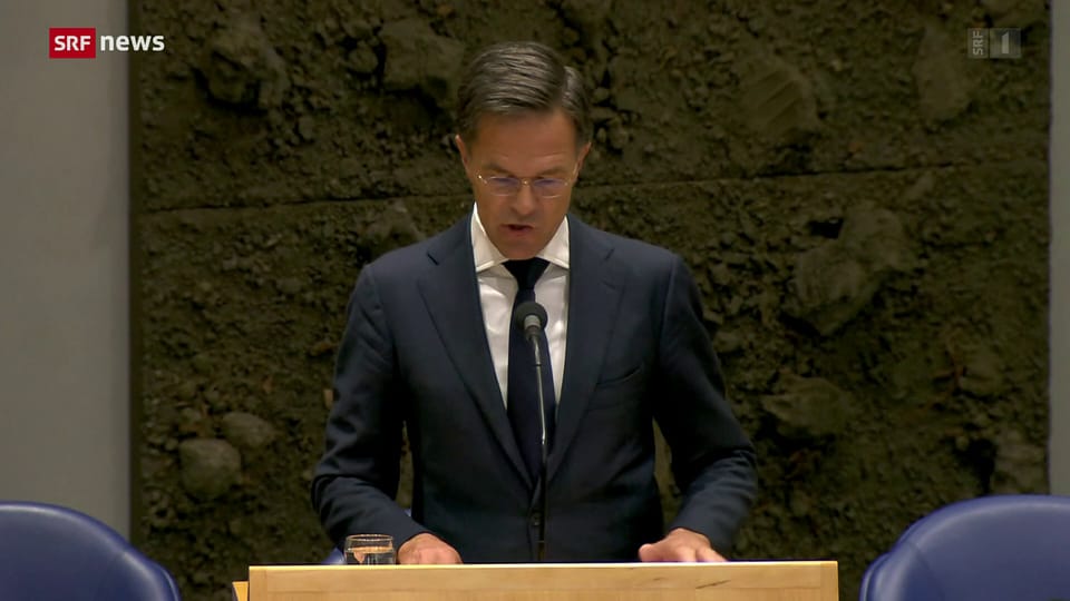 Niederländischer Premier Rutte tritt ab