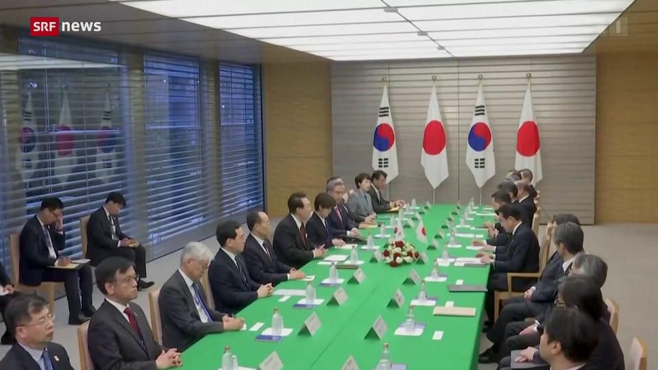Archiv: Japan und Südkorea gehen aufeinander zu