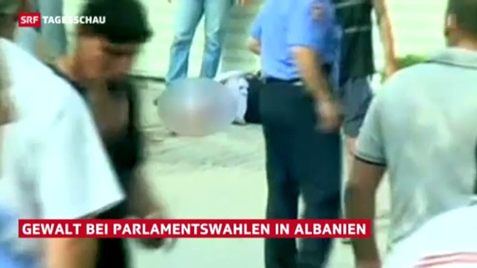 Gewalt bei Parlamentswahlen in Albanien
