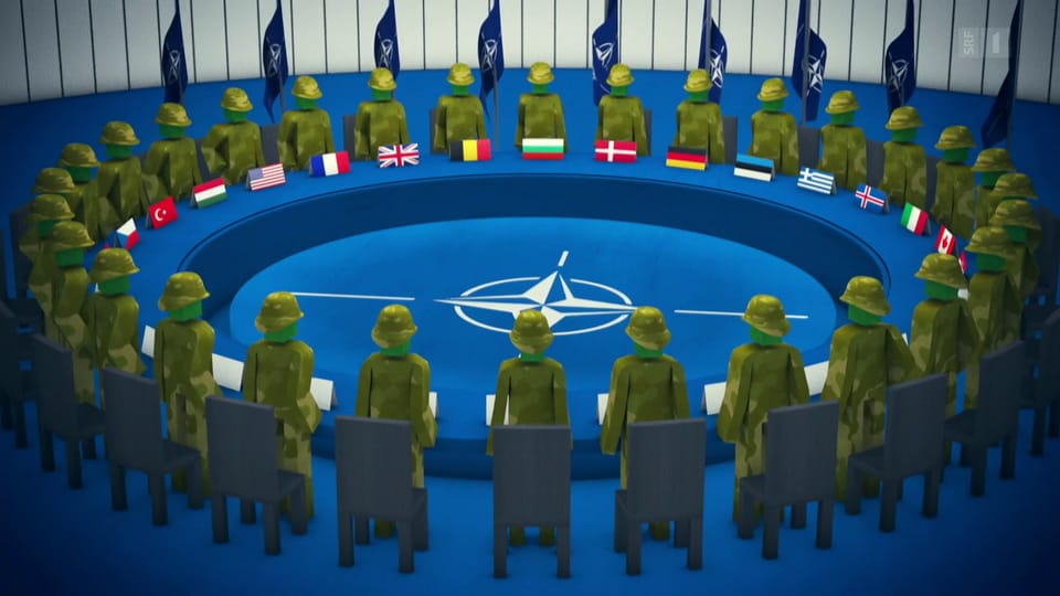 Aus dem Archiv: So arbeitet die Schweiz mit der Nato zusammen