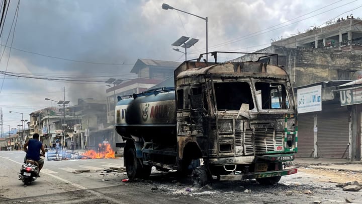 Militär und Polizei sorgen nach Unruhen für Ordnung in Manipur