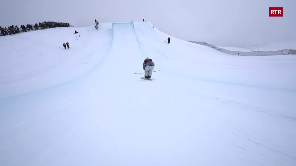 L'entir final da freeski slopestyle dals umens al Laax Open 2023