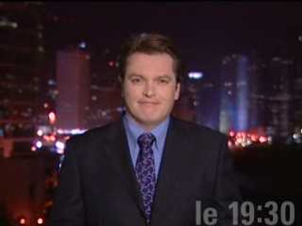 19h30 Accord de l'OMC commentaire d'Anthony Dufour, journaliste TSR