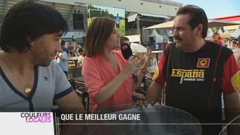 Couleurs locales UEFA Euro 2012 de nombreux supporters animent la