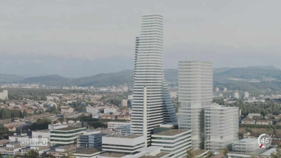 19h30 - La ville de Bâle s'apprête déjà à inaugurer la Tour Roche ...