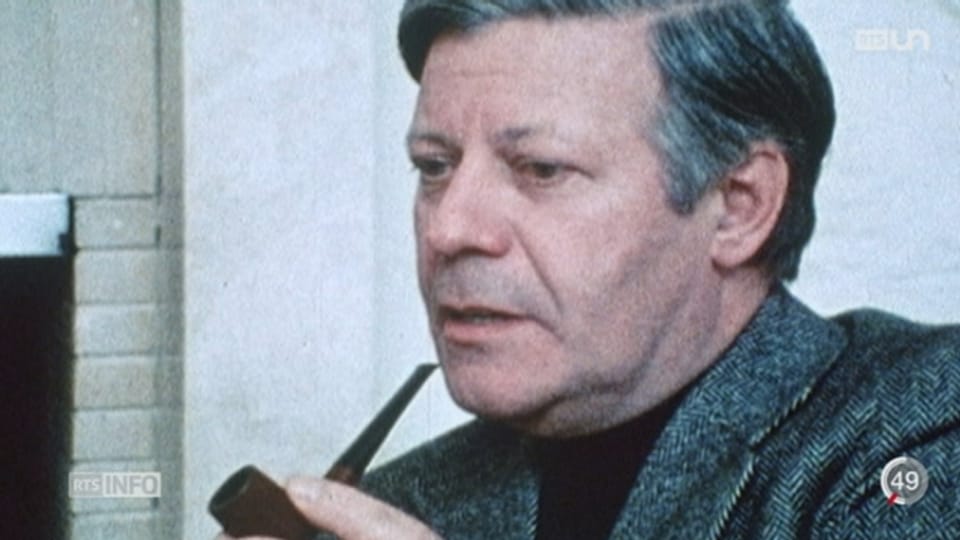 19h30 L'ancien chancelier allemand Helmut Schmidt est décédé Play RTS