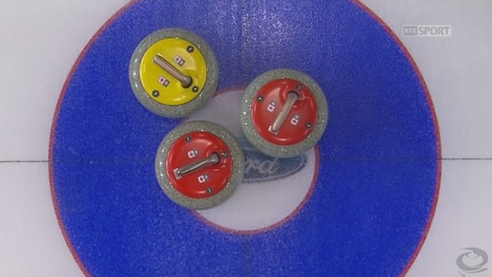 Curling Finale dames, Suisse Japon (76) deux points pour les