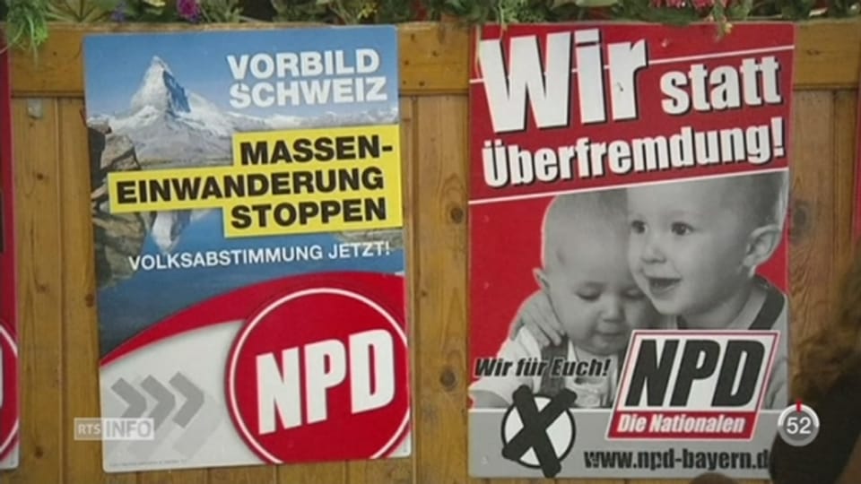 12h45 En Allemagne, le parti ultranationaliste NPD pourrait être