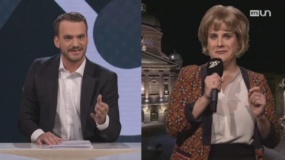 26 minutes - Le duplex avec Patricia Meylan - Play RTS