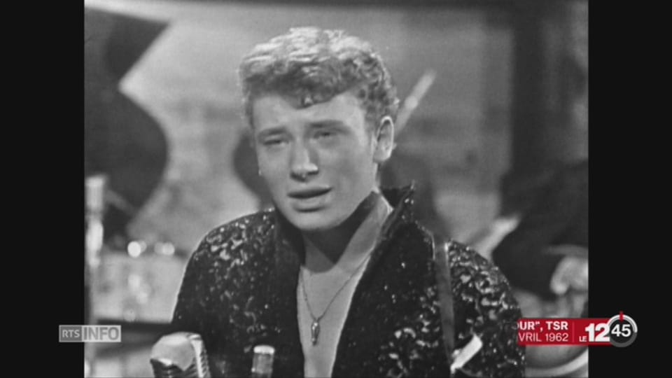12h45 Johnny Hallyday et la Suisse Play RTS