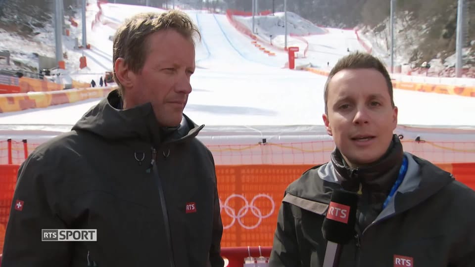 Au Coeur Des Jeux JO Ski Descente F minine Le Point Avec Romain 