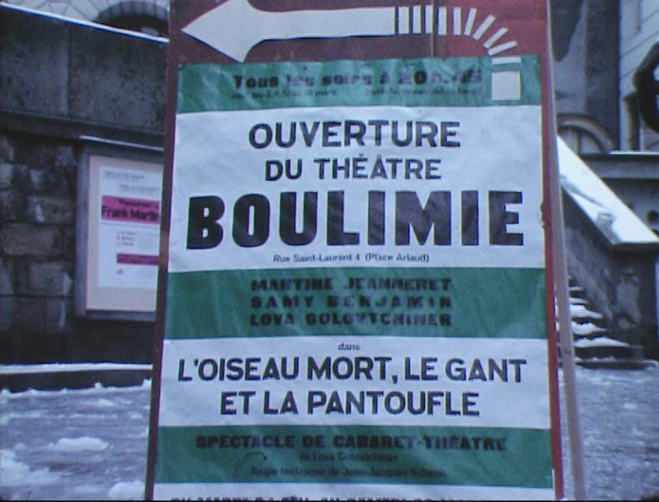 Actualité au féminin - Un Théâtre pour Boulimie - Play RTS