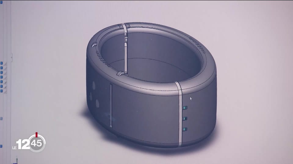 12h45 - La firme jurassienne Géosatis qui fabrique des bracelets ...