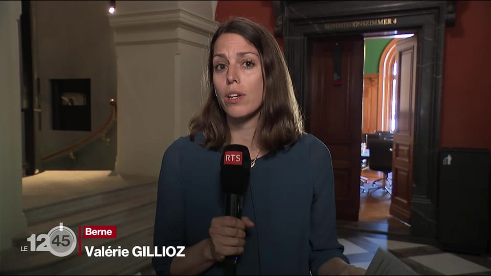 12h45 - Valérie Gillioz rapporte de Berne la position des Verts quant à ...