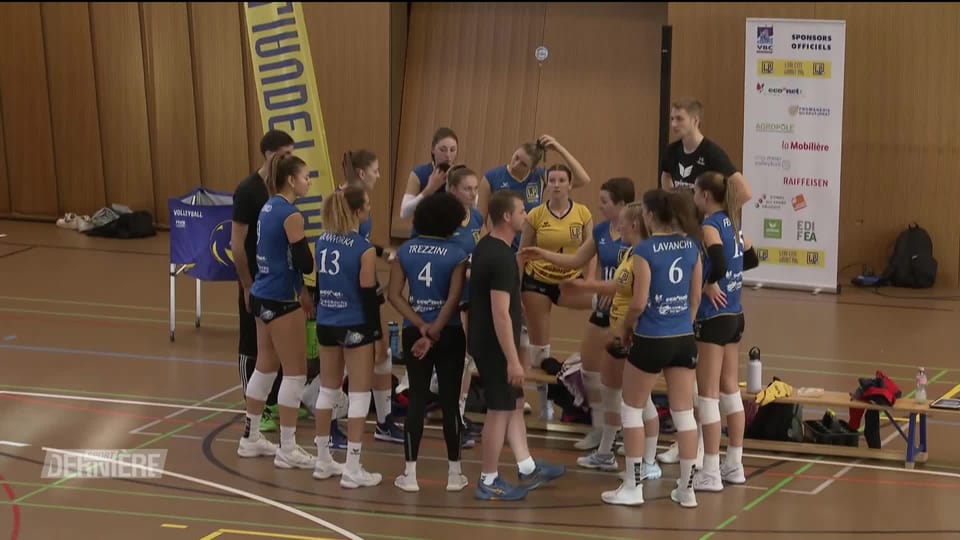 Sport dernière Volleyball féminin VBC Cheseaux Play RTS