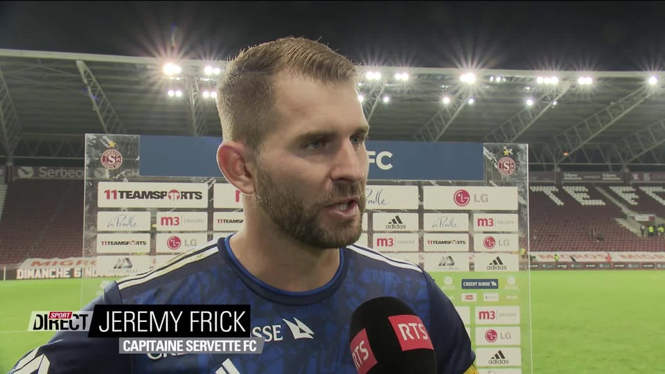 Football - 14e journée, Servette - Lugano (2-2): la réaction de Jérémy ...