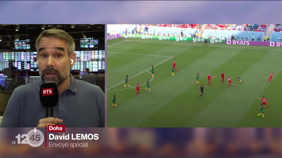 12h45 - David Lemos évoque les critiques du sélectionneur suisse Murat ...