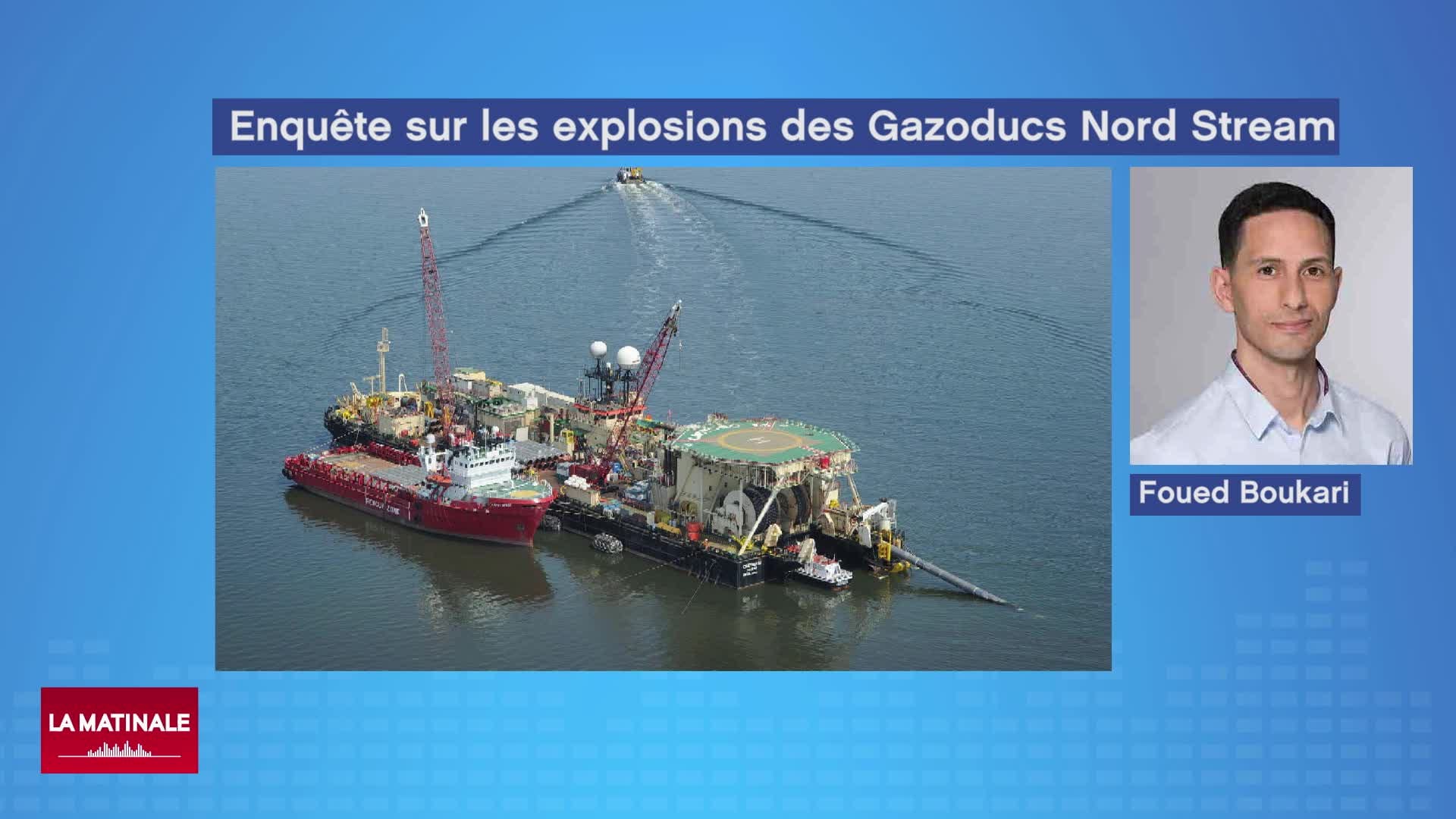 La Matinale - Une enquête veut déterminer l'impact des explosions des  gazoducs Nord Stream sur la mer Baltique (vidéo) - Play RTS