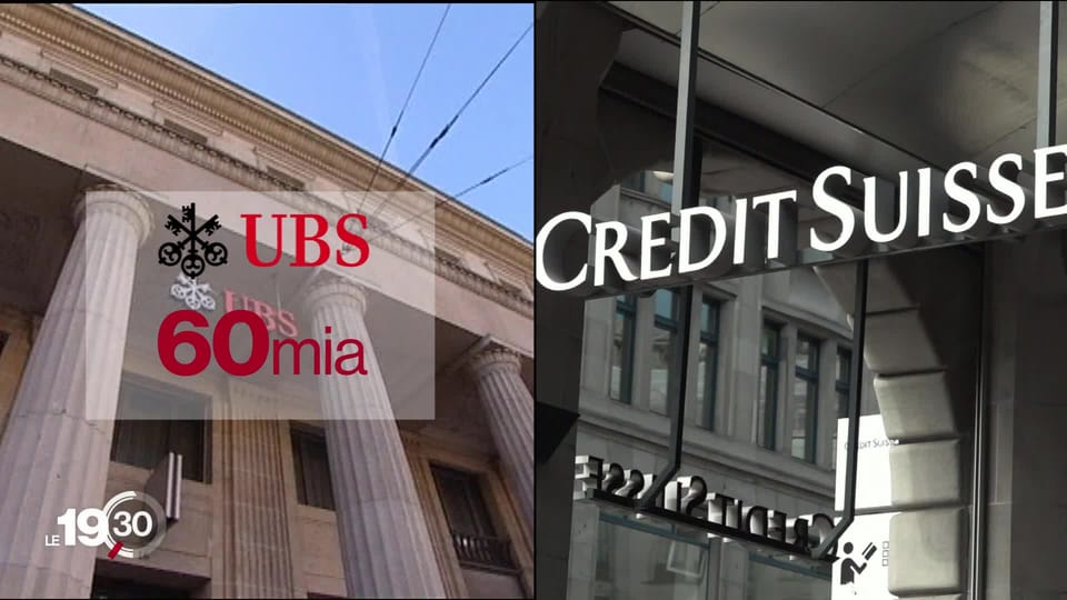 19h30 Retour sur le sauvetage de l’UBS, qui avait nécessité l’aide de
