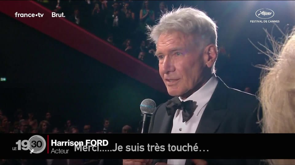 19h30 Harrison Ford reçoit une palme d
