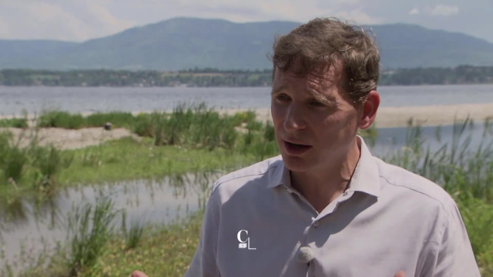 Couleurs d'été Franck Pidoux, directeur du Service du lac, de la