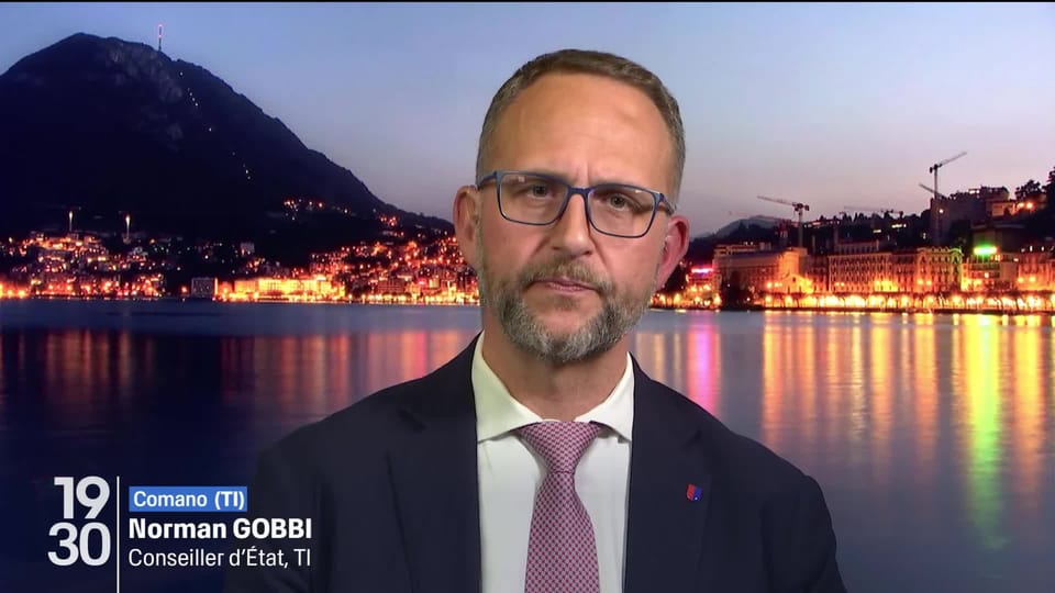 19h30 - Le point sur la situation à Chiasso (TI) avec Norman Gobbi ...