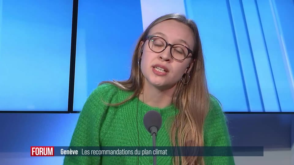 Forum - Genève doit accélérer les choses s’il veut atteindre la neutralité climat en 2050 (vidéo) - Play RTS