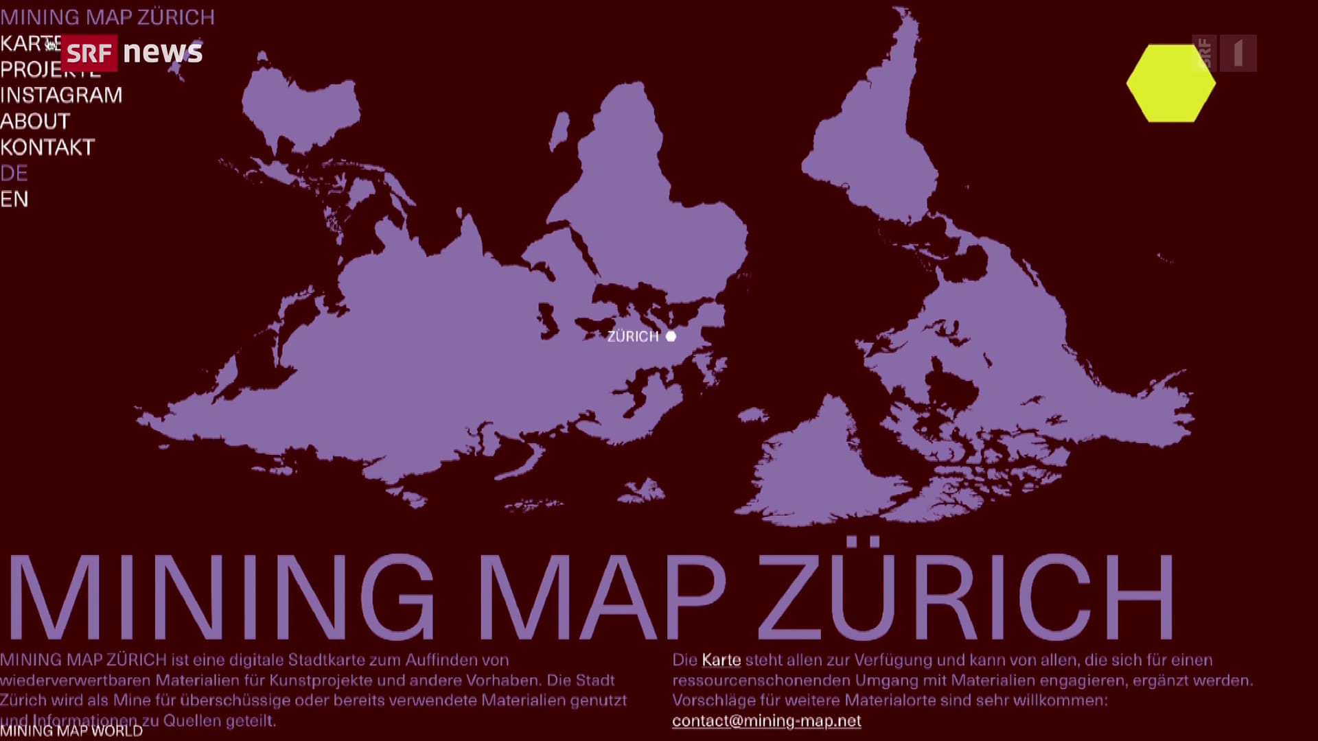 "Mining Map" zeigt, wo es gebrauchte Materialien kostenlos gibt "Mining Map" zeigt, wo es gebrauchte Materialien kostenlos gibt