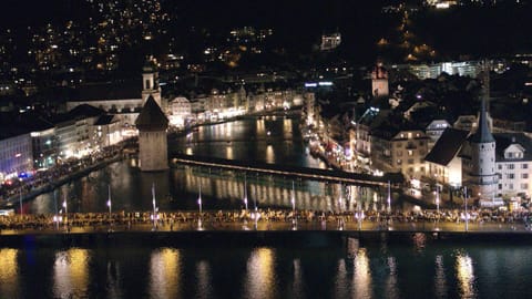 La Svizzera di notte