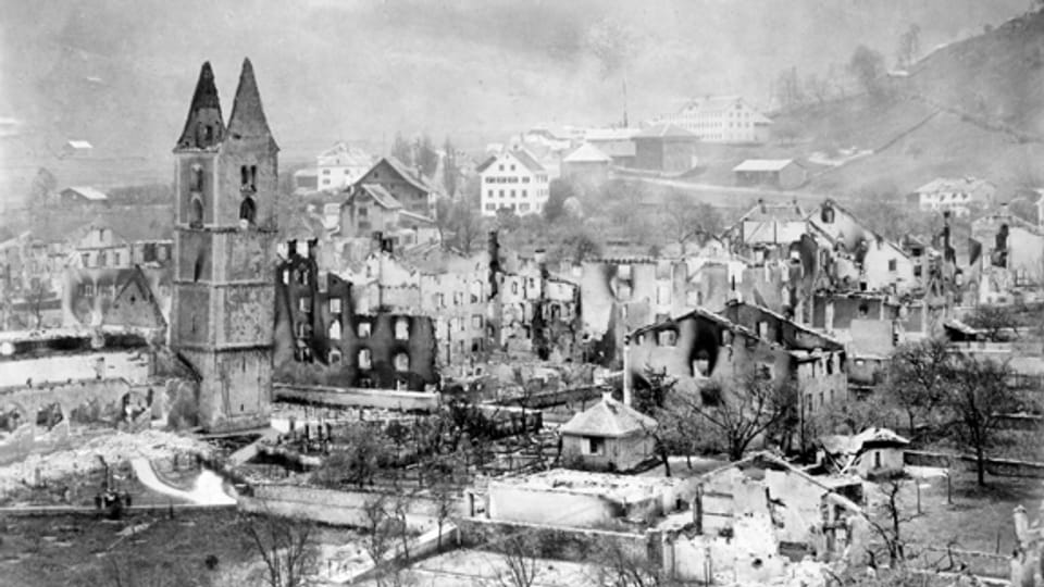 Der Brand von Glarus 1861