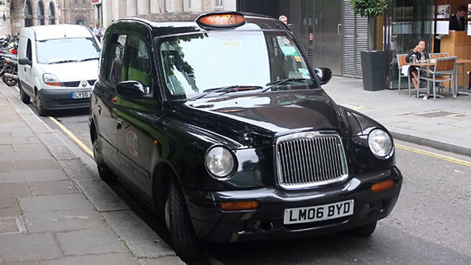 Enttäuschte Taxifahrer in London