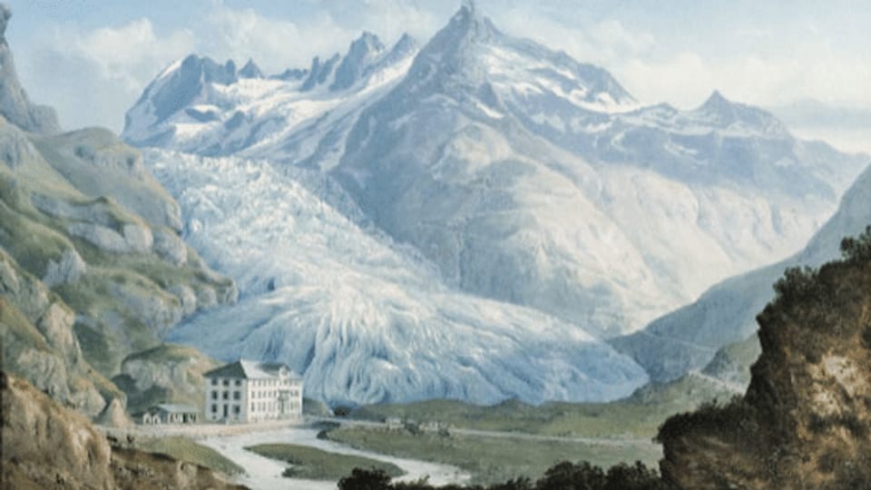 Die glanzvollen Zeiten des Glacier du Rhone
