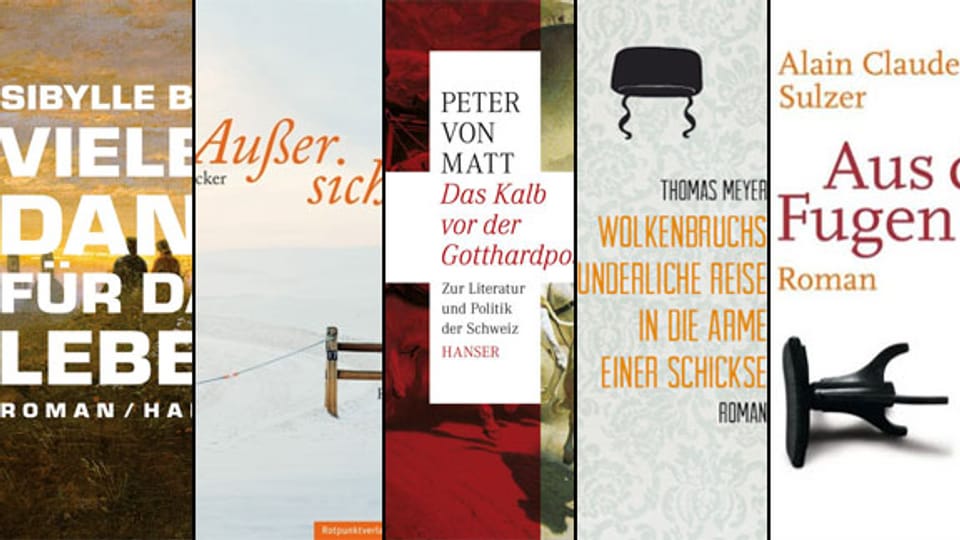 Nominationen für den Schweizer Buchpreis