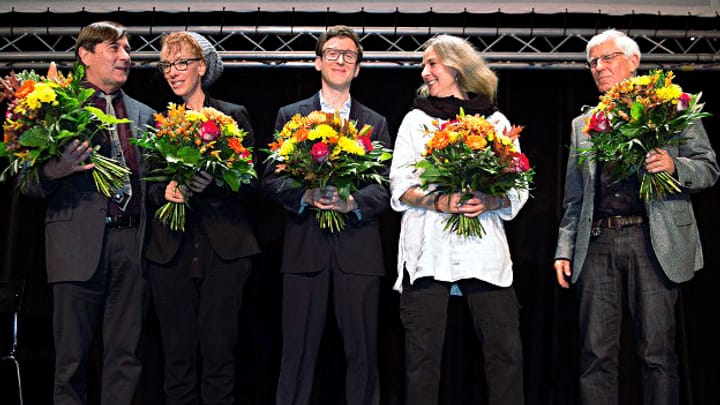 Das Finale des Schweizer Buchpreises 2012
