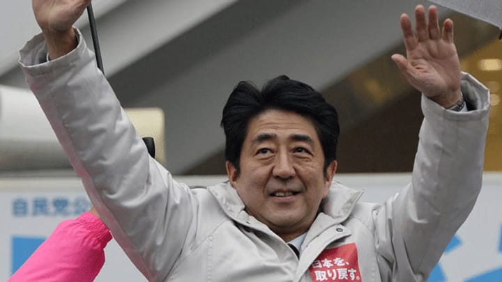 Shinzo Abe zurück an der Macht
