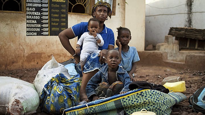 Mali - der Krieg treibt Menschen in die Flucht