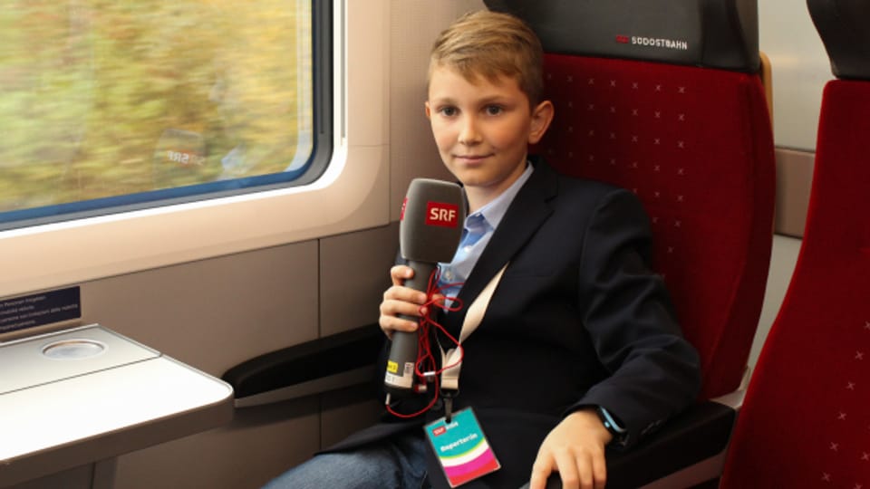 Nächster Halt St. Gallen! – Noël (9) als Zugbegleiter unterwegs
