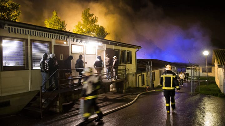 Wieder Feuer in Freiburger Asylunterkunft