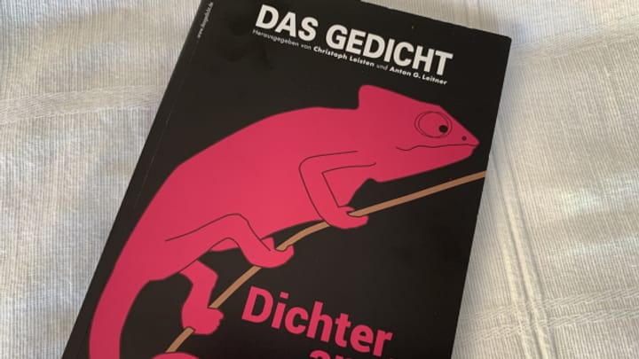 Litteratura: Poesias rumantschas en la revista «Das Gedicht»