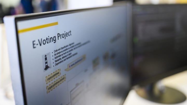Cussegl federal vul anc far in'emprova cun E-voting