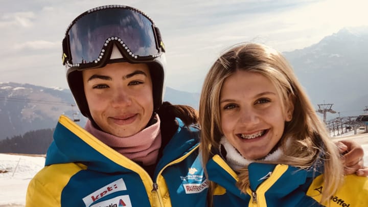 Campiunadi svizzer U16 Lara Bianchi e Pia Veraguth