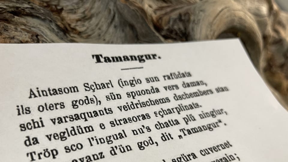 100 onns Tamangur – in guaud, ina poesia, in omagi