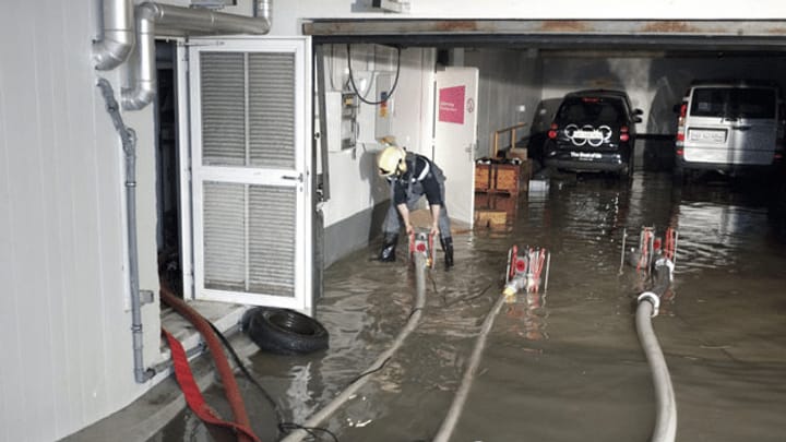 Überschwemmte Keller: Wer bezahlt den Schaden?