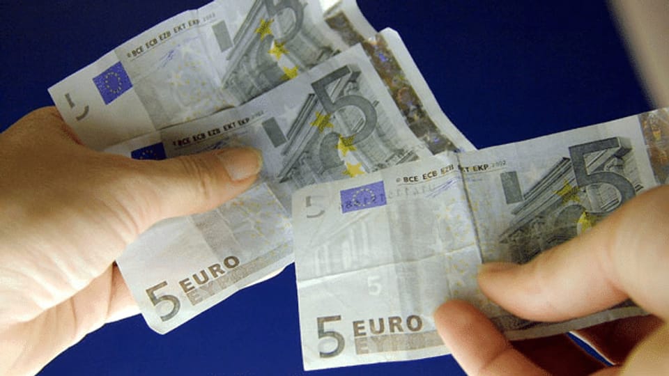 In der Schweiz mit Euro zahlen