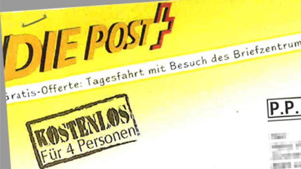 «Kafifahrt» ins Briefzentrum der Post: Die Post weiss von nichts