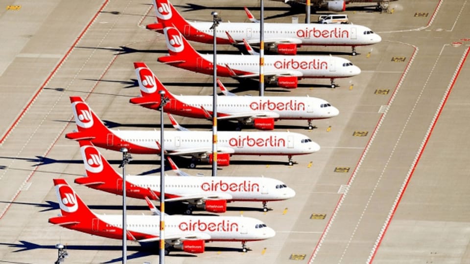 Air Berlin: «Sehr wichtige Reisen allenfalls neu buchen»