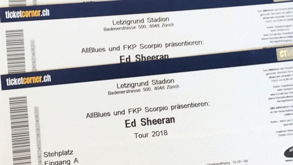 Viagogo zahlt Ed-Sheeran-Fans Geld zurück